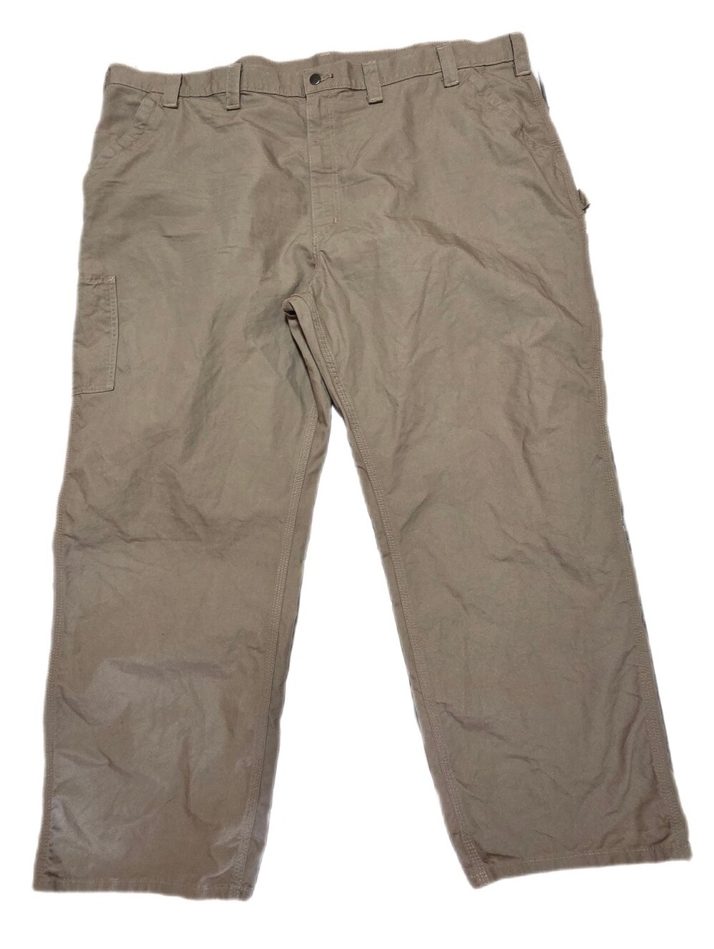 Carhartt Loose Fit Utility Cargo Canvas Pants Tan/Brown Size 50